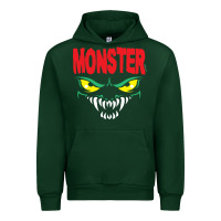 Forest Green monster Urban Hoodie - InspiraDesign