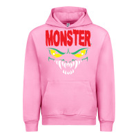 Fuchsia Pink monster Urban Hoodie - InspiraDesign