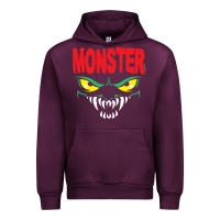 Mauve Wine monster Urban Hoodie - InspiraDesign