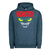 Pigment Midnight Navy monster Urban Hoodie - InspiraDesign
