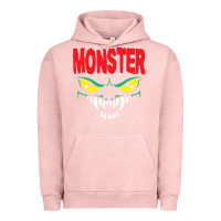 Pigment Salmon monster Urban Hoodie - InspiraDesign