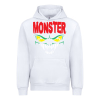 White monster Urban Hoodie - InspiraDesign