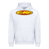 White fmf racing so calif 8'' Urban Hoodie - InspiraDesign