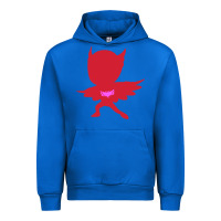 Cobalt owlette illustration Urban Hoodie - InspiraDesign