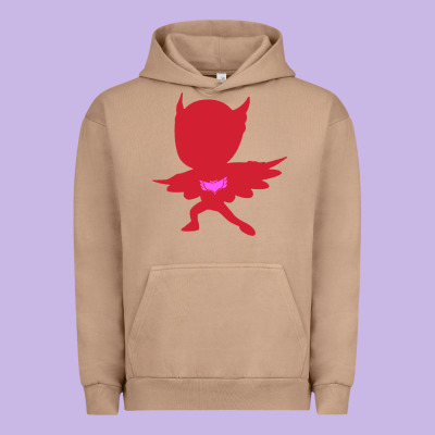 Owlette Illustration Urban Hoodie Designed By Inspiradesign