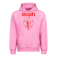 Fuchsia Pink vintage starman Urban Hoodie - InspiraDesign