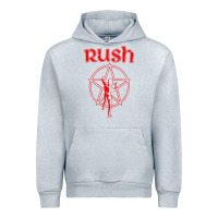 Heather Grey vintage starman Urban Hoodie - InspiraDesign