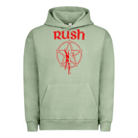 Pigment Oil Green vintage starman Urban Hoodie - InspiraDesign