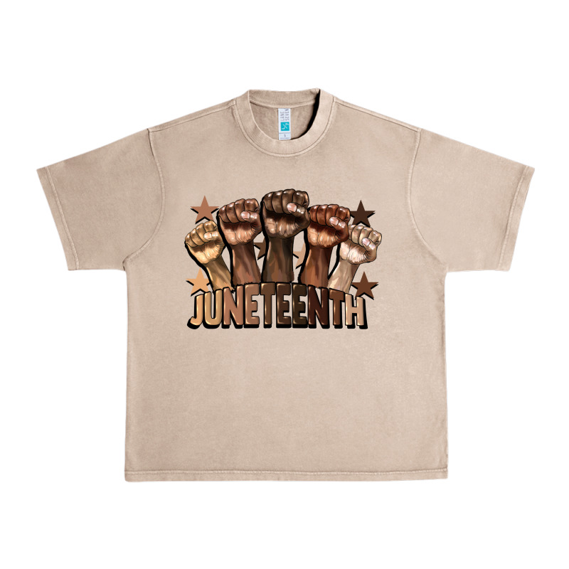 Melanin Juneteenth Urban Heavy Tee by CowGirlArtShop | Teevron