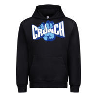 Black the crunch fitness Urban Hoodie - InspiraDesign