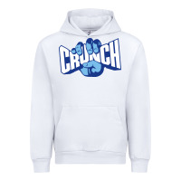White the crunch fitness Urban Hoodie - InspiraDesign