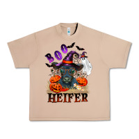 Burro Boo heifer black angus Urban Heavy Tee - RanaPortraitStore