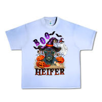 Grape Ice Boo heifer black angus Urban Heavy Tee - RanaPortraitStore