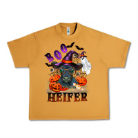Peanut Butter Boo heifer black angus Urban Heavy Tee - RanaPortraitStore
