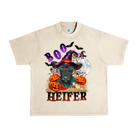 Sandshell Boo heifer black angus Urban Heavy Tee - RanaPortraitStore
