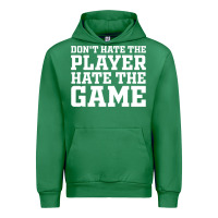 Emerald Don't Hate The Player Hate The Game Urban Hoodie - InspiraDesign