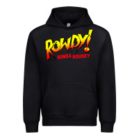 Black Ronda Rousey Merch Rowdy Ronda Rousey Shirt Urban Hoodie - InspiraDesign