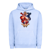 Pigment Grape Ice wonder woman movie arms crossed t shirt Urban Hoodie - InspiraDesign