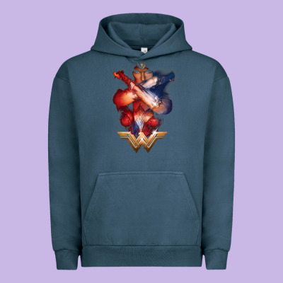 Wonder Woman Movie Arms Crossed T Shirt Urban Hoodie Designed By Inspiradesign