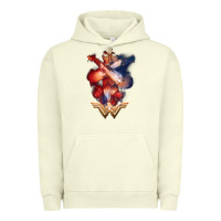 Pigment Pistachio wonder woman movie arms crossed t shirt Urban Hoodie - InspiraDesign