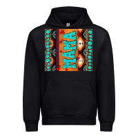 Black aztec leopard glitter Urban Hoodie - AdoDesignShop