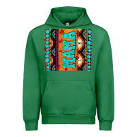 Emerald aztec leopard glitter Urban Hoodie - AdoDesignShop