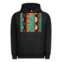 Pigment Black aztec leopard glitter Urban Hoodie - AdoDesignShop