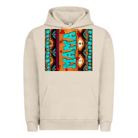 Pigment French Oak aztec leopard glitter Urban Hoodie - AdoDesignShop