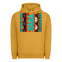 Pigment Peanut Butter aztec leopard glitter Urban Hoodie - AdoDesignShop