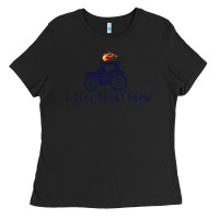 Black diddly farm for men and women Ladies Tee - DesignPulse