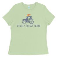 Matcha diddly farm for men and women Ladies Tee - DesignPulse