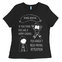Black house bolton Ladies Tee - DesignPulse