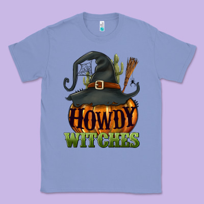 Howdy Witches Classic Tee Designed By Nancycooperartshop