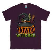 Plum Howdy witches Classic Tee - NancyCooperArtShop
