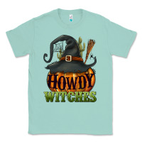 Seafoam Howdy witches Classic Tee - NancyCooperArtShop