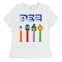 White halloween pez Ladies Tee - trangStudio