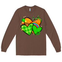 Chestnut St. Patrick's Day hearts St. Patricks day Long Sleeve Tee - HowdyJamesFarm