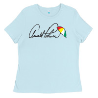 Baby Blue Arnold Palmer Ladies Tee - DesignPulse