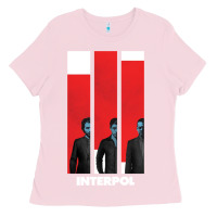 Bubblegum Pink INTERPOL BAN Ladies Tee - DesignPulse