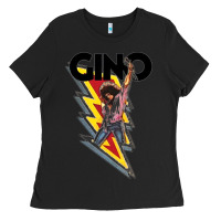 Black Gino time basketball Ladies Tee - DesignPulse