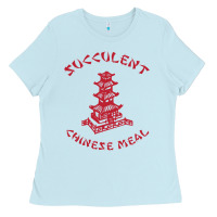 Succulent Chinese Meal Chinese Take Out Take Away Ladies Tee | Teevron