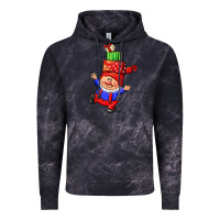 Cloud Black cute christmas gnome Vintage Hoodie - CowGirlArtShop