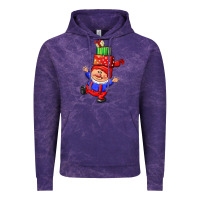 Cloud Purple cute christmas gnome Vintage Hoodie - CowGirlArtShop