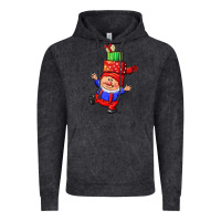Vintage Black cute christmas gnome Vintage Hoodie - CowGirlArtShop