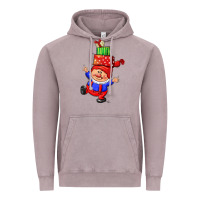 Cute Christmas Gnome Vintage Hoodie | Teevron