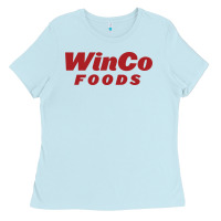 Baby Blue winco foods american supermarket Ladies Tee - DesignPulse