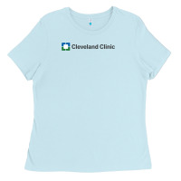 Baby Blue Cleveland clinic Ladies Tee - DesignPulse