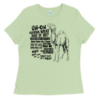 Matcha New Hump day camel Guess What Day Ladies Tee - DesignPulse