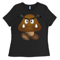 Black goomba Ladies Tee - DesignPulse