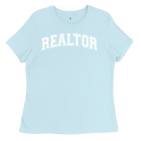 Baby Blue realtor Ladies Tee - DesignPulse